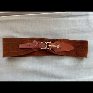 Massimo Dutti suede belt
